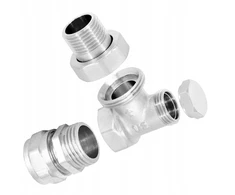 Grįžtamasis radiatoriaus ventilis 1/2 kampinis sujungimas pex 16x1/2gz