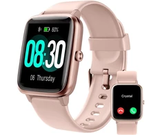 Grv išmanusis laikrodis, unisex fitneso laikrodis su širdies ritmo monitoriumi, žingsniamačiu, miego monitoriumi, 9 treniruočių režimais
