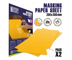 Gsw Maskavimo popieriaus lapai x2