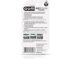 Gum Soft Picks tarpdančių valymo priemonė, 40 vnt.