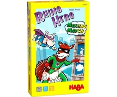 Haba 306406 - Rhino Hero - Missing Match, atminties žaidimas nuo 4 metų, pagamintas Vokietijoje