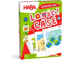 Haba Logic! Case Extension Set Holiday &amp; Travel, loginis žaidimas vaikams nuo 7 metų, dėlionė. Kelioninis žaidimas, žaidimas 1 žaidėjui