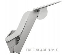 Hafele Free Space 1.11 E pilnas komplektas, pilkas