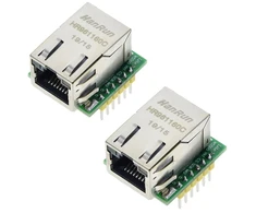 Hailege 2 vnt. W5500 Ethernet tinklo modulis Spi į Lan Tcp Ip Stm32 sąsaja 3.3v 5v, skirta Arduino Wiz820io Rc5