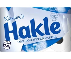 Hakle tualetinis popierius "classic Baltas" 3 sluoksnių, 1 pakuotė 10117 24