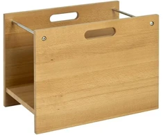 Haku Furniture žurnalų lentyna, mediena, bukas, 25 x 40 x 30 cm