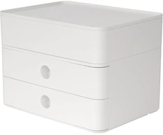 Han Allison Smart Box Plus stalčius su organizatoriumi, baltas