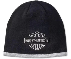 Harley-davidson Beanie Bar &amp; Shield Juodas, juoda