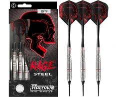 Harrows Dartpoint Rage plieniniai smiginiai Soft 20g -