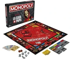 Hasbro Monopolis La Casa de Papel stalo žaidimas nuo 16 metų, 2–6 žaidėjams [prancūziška versija]