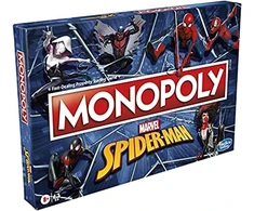 Hasbro monopoly spiderman stalo žaidimas – žaidimai kaip arachnid herojus – smagus žaidimas vaikams nuo 8 metų