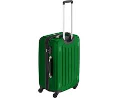 Hauptstadtkoffer Alex - 2 dalių blizgus kietas lagaminų rinkinys 65 cm + 55 cm, 74 litrai + 42 litrai, žalias, žalias
