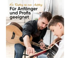 Havendi® gitaros stygos | klasikinė gitara, užtikrinanti puikią garso kokybę | patvarios nailono stygos akustinei gitarai su sidabro danga, įskaitant 3 plektrus
