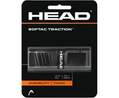 Head Softac Traction Schwartz pakaitinis teniso raketės apvadas - juodas, vienas dydis