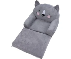Headerbs vaikiška sofa, kėdutė mažyliams, animacinių filmų stiliaus, universali, tvirtas atlošas televizoriaus žiūrėjimui (2 sluoksniai)