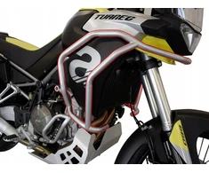 Heed viršutiniai variklio apsaugos strypai Aprilia Tuareg 660, sidabriniai