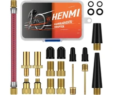 Henmi dviračio ventilio adapterių rinkinys
