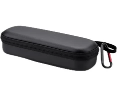 Hensych nešiojamas mini pu odinis kelioninis dėklas, skirtas osmo pocket 3, vandeniui atspari rankinė, kūno krepšys, apsauginis laikymo krepšys, skirtas osmo pocket 3 panoraminiams veiksmo kameros priedams, juodas, portfelis