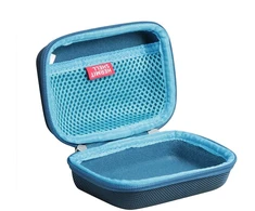 Kompiuterio kolonėlės Hermitshell kietas dėklas, skirtas Jbl Go 3/jbl Go 4 nešiojamam bluetooth garsiakalbiui (mėlynas)