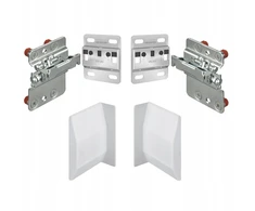 Hettich Vb 35/19 jungtis baldams, 19 mm, balta (10 vnt.)