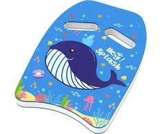 Heysplash plaukimo lenta vaikams, plaukimo pagalba, plaukimo lenta su rankenomis ir animacinių filmukų raštu, plaukimo lenta vaikams nuo 3-6 metų, plaukimo treniruotės, plaukimo mokymasis, plaukimo stilius