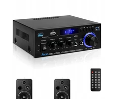 Muzikinis centras Hifi stereo 40w+40w bluetooth 5.0 mini audio grotuvas ak45