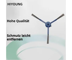 Hiyoung priedai, skirti Eufy G50/g50 Hybrid/l60/l60 Ses/l60 Hybrid/l60 Hybrid Ses/l50/l50 Ses su 2 pagrindiniais šepečiais, 6 šoniniais šepečiais, 6 filtrais (su kempine), atsarginės dalys, 14 vnt.