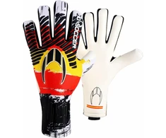 Ho Soccer Pro Evolution Squadra Negative Spain Unisex suaugusiųjų vartininko pirštinės, raudonos/geltonos, 8.5
