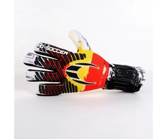 Ho Soccer Pro Evolution Squadra Negative Spain Unisex suaugusiųjų vartininko pirštinės, raudonos/geltonos, 8.5