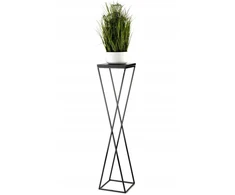 Howhomely Modernus juodas metalinis mdf gėlių stovas