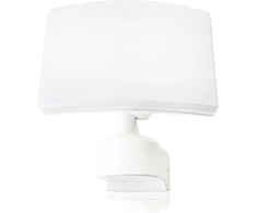 Huber Led prožektorius - 30 W, 3300 lm - montuojamas ant sienos ir kampo - Led lauko prožektorius, Led prožektorius, kiemo prožektorius, Ip65, baltas
