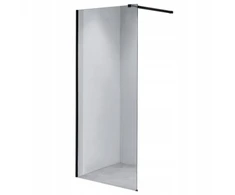 Hydrosan Dušo sienelė Sh07b juoda 80 cm 8 mm