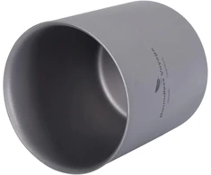 Ibasingo Ti3030d titano puodelis stovyklavimui 450 ml kelioninis puodelis dvigubų sienelių izoliuotas puodelis sulankstomi indai kavai lengvi patvarūs indai kasdieniam naudojimui žygiams