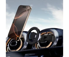 Icailin automobilinis telefono laikiklis, skirtas magsafe, apvalus magnetinis ventiliacijos angos automobilinis telefono laikiklis, skirtas mercede benz w205/w206/a/b/c/e/s-class/sprinter/mini cooper smart 451 priedams