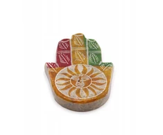 Icel Ancient Wisdom Hamsa smilkalų laikiklis iš steatito - Saulė