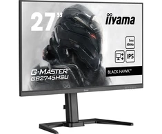 Iiyama G-master Juodas Hawk Gb2745hsu-b2 68.5 cm 27 colių Ips Led žaidimų monitorius Full Hd 100hz Hdmi Dp Usb 2.0 1ms Adaptive Sync aukščio reguliavimas Pivot Juodas