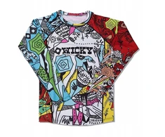 Ilga rankovėmis rashguard'as Manto Wicky Rashguard, įvairiaspalvis, M