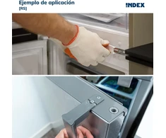 Index Fixing Systems Rs – 500 vnt. sraigtų pakuotė su grąžto galu, kniedės galvutės sraigtas (danga), Rsz3516