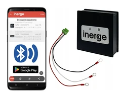 Inerge akumuliatoriaus balansavimo įrenginys stabilizatorius aku protect 24v bluetooth + aplikacija