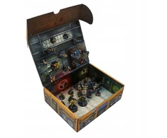 Infinity Action Box 2w1: magnetinė dėžutė su 2 plokštelėmis ir žaidimo reljefu