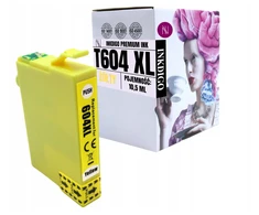 Inkdigo geltonas (yellow) rašalo kasetė 604, Epson Xp-2200 Xp-3200 pakaitalas