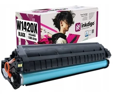 Inkdigo W1420a 142a + Chipas - hp laserjet m110w m140w spausdintuvui, 1500 puslapių