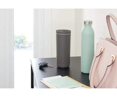 Interdesign Id Clean valymo priemonė, plastikas, tamsiai pilka