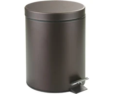 Interdesign šiukšliadėžė, bronzinė, 5 litrų