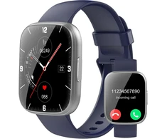 Išmanusis laikrodis vyrams ir moterims 1.95 colio Hd fitneso laikrodis moterims su telefono funkcija išmanusis laikrodis 112+ sporto režimų fitneso laikrodis su širdies ritmo matuokliu žingsniamačiu miego stebėjimo funkcija Ip68 vandeniui atsparus sportin