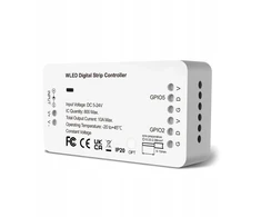 Išmanusis Led Rgbic valdiklis Esp8266 5~24v 10a Wifi Wled Home Assistant