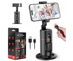 Išmanusis telefono trikojis stabilizatorius, skirtas įrašams youtube tiktok