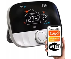 Išmanusis Termostatas Mx, Baterijos/usb-c, Wifi, Tuya