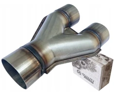 Išmetimo antgalis 2x63mm Tuning nerūdijantis plienas