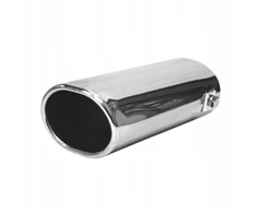 Išmetimo antgalis ovalus 67/52 chromuotas nerūdijantis plienas st parts